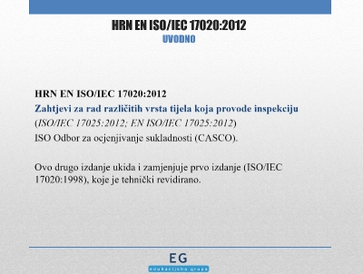 Održan on-line seminar Zahtjevi norme HRN EN ISO/IEC 17020:2012